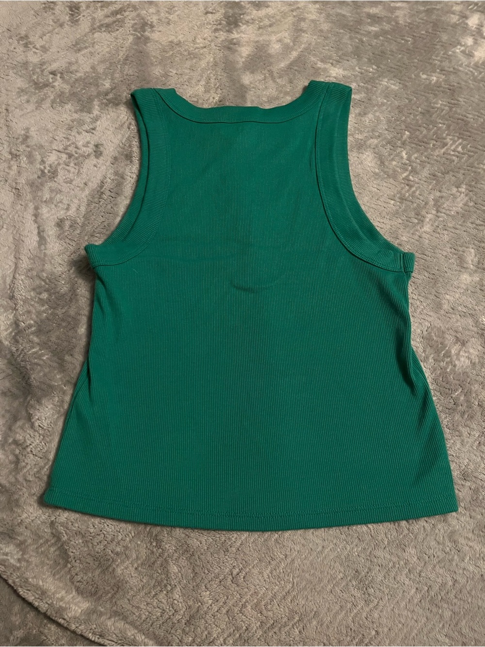 Old Navy Emerald Green Ribbed Tank Top